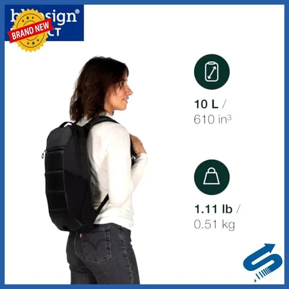 Lightweight Laptop Backpack Slim Travel Design AirScape Suspension Minimalist